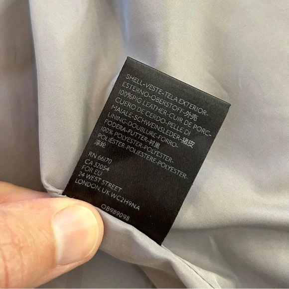 Anthropologie Green Leather Jacket - Picture 9 of 9